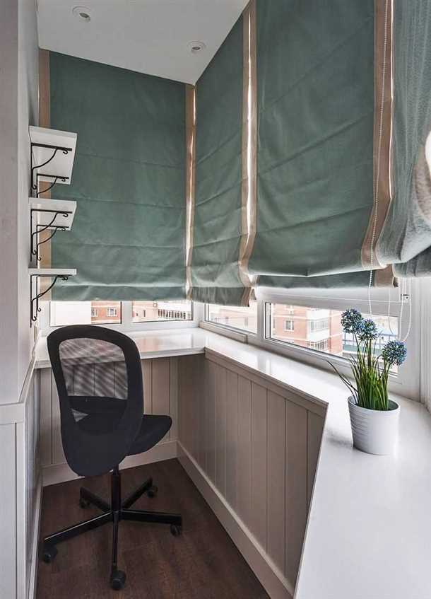 Римские шторы на балкон Римские шторы на балкон