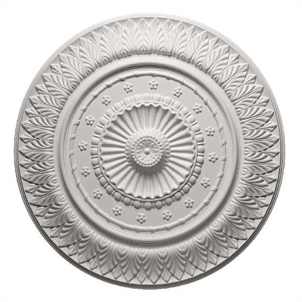 Материалы для потолочных розеток: из чего делаются