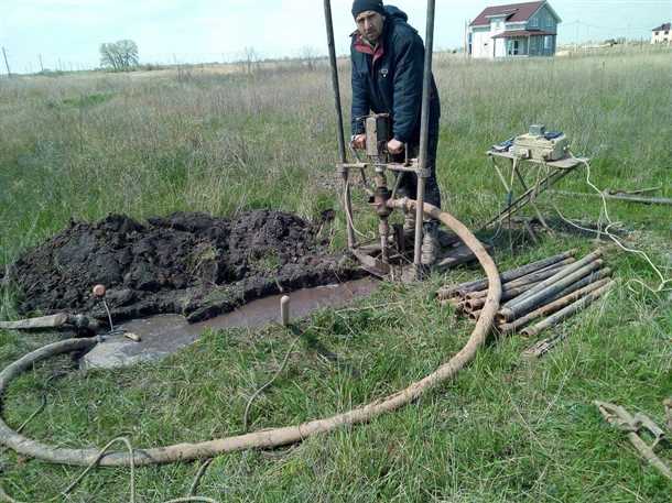 Ручное бурение скважин на воду