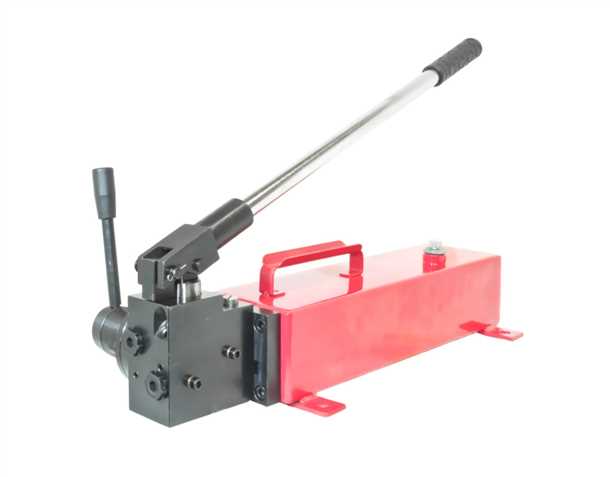 Применение ручного гидравлического насоса: