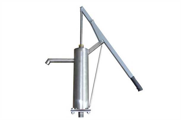 1. Ручной поршневой насос