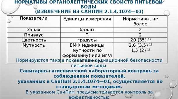 Основные принципы водоснабжения