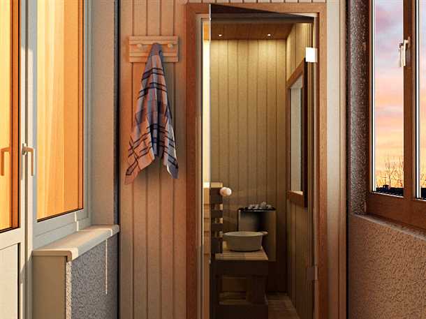 Сауна на балконе: преимущества и особенности