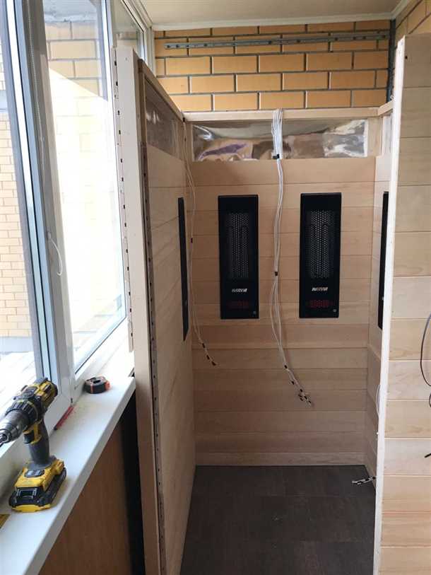 Сауна на балконе: советы по обустройству собственного курорта Сауна на балконе