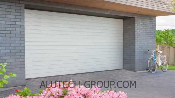 Преимущества секционных ворот для гаража