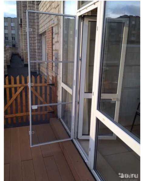 Установка москитной сетки на балкон