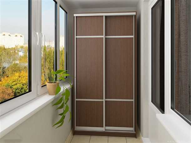 Советы по уходу за шкафом на лоджию