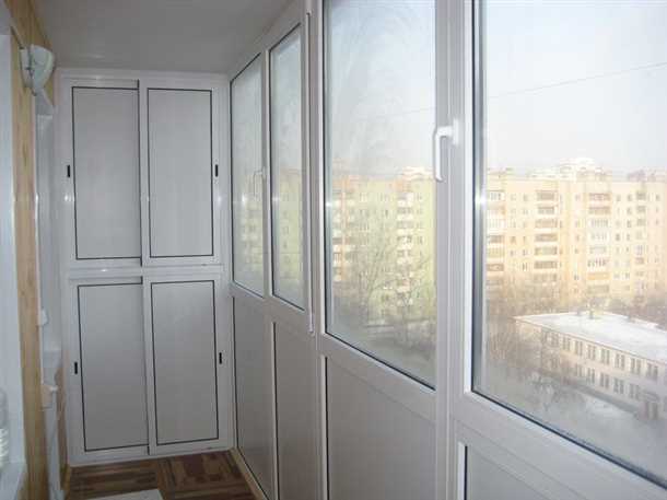 Шкафы из пластика на балкон Шкафы из пластика на балкон