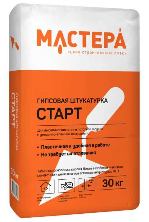 Процесс отделки гипсовой штукатуркой гипсокартона