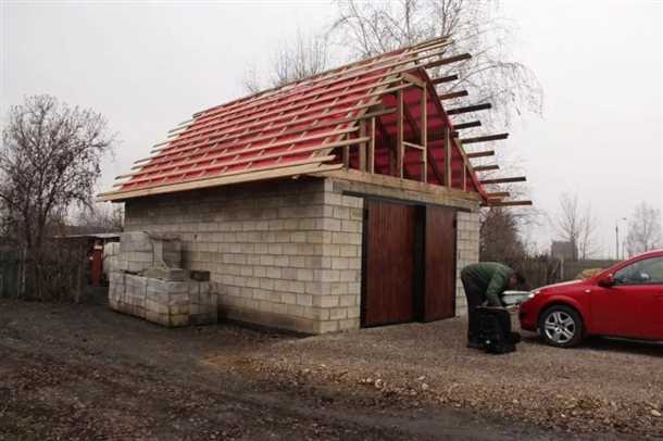 Устройство водосточной системы на скатной крыше гаража