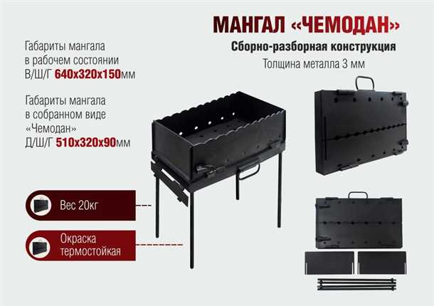Зачем нужен складной мангал?