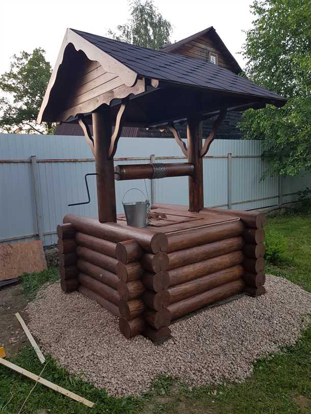 Технологии изготовления сруба для колодца
