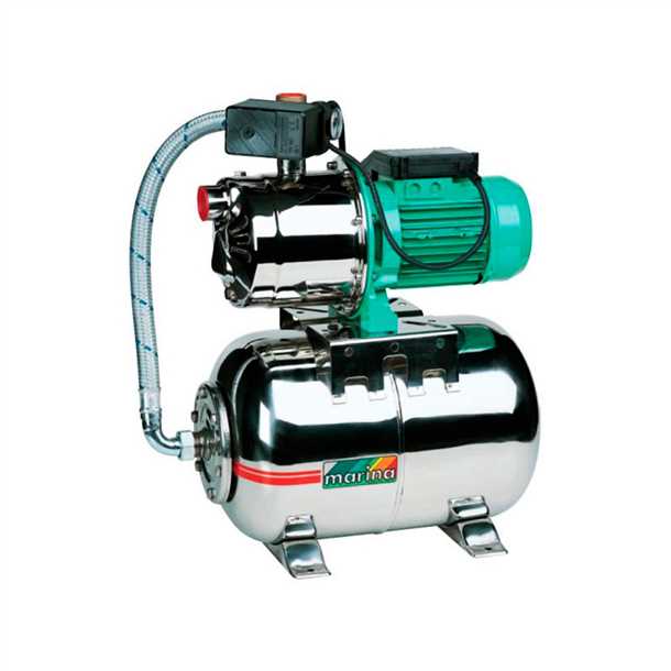 Применение станции насосной marina: