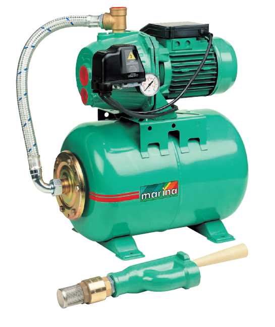 Технические характеристики насосов для марин