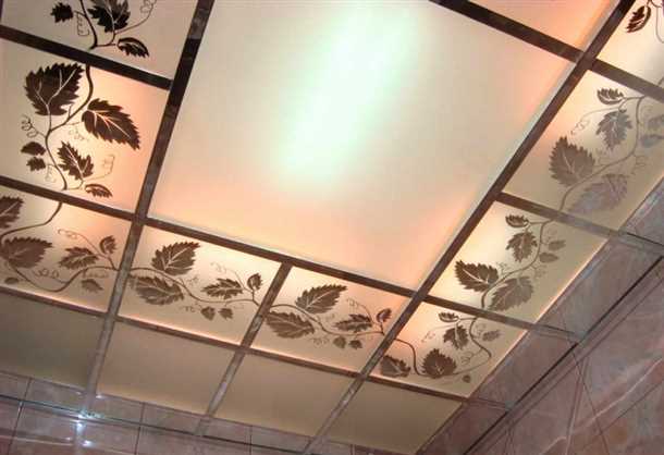 Стеклянные потолки для ванной