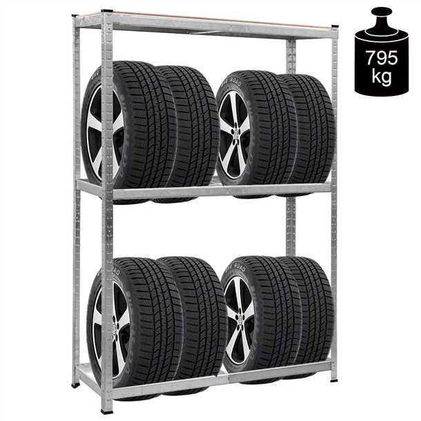 Советы по установке стеллажа для колес