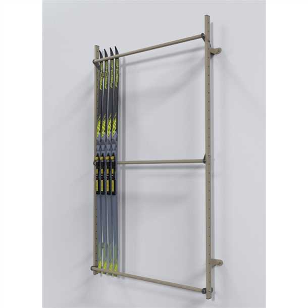 Особенности стеллажа для лыж