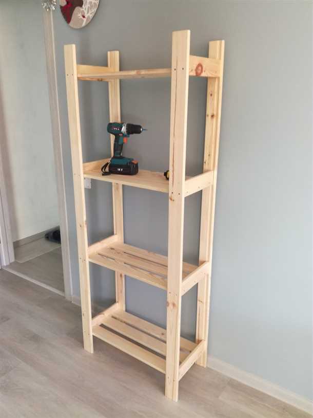 Виды стеллажей из брусков и их назначение