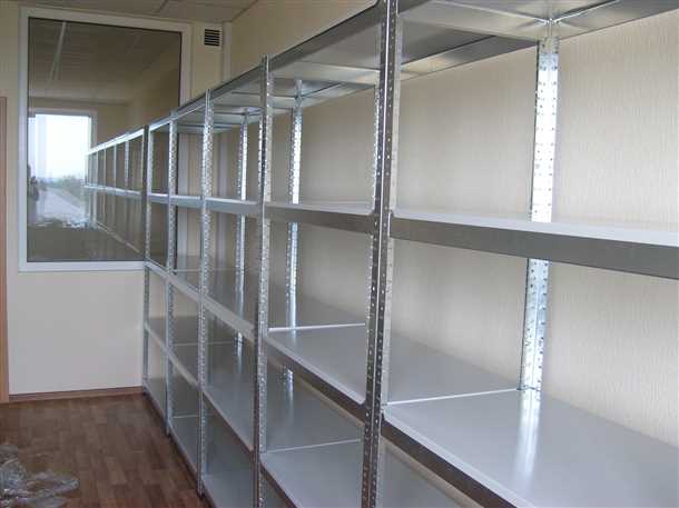 Стеллаж из профиля своими руками