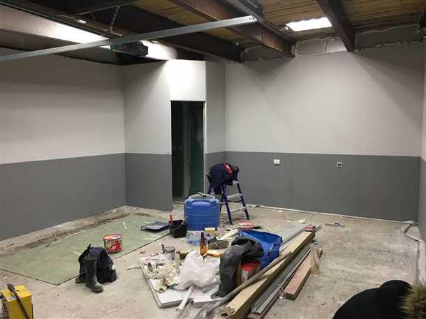 Шлакоблочные стены