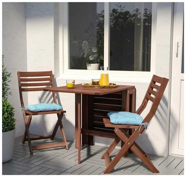 Выбор столика на балкон