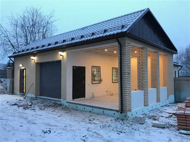 Отделка и утепление гаража