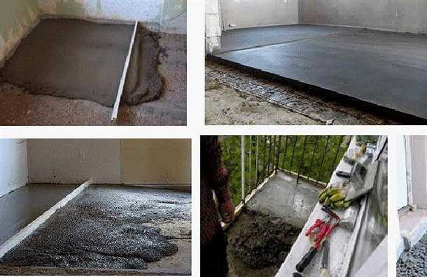 Подготовка перед началом стяжки