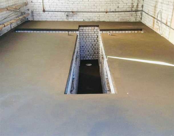 Стяжка пола в гараже: основные этапы и материалы