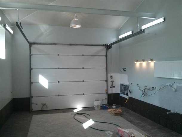 Светодиодное освещение как стильный элемент дизайна гаража