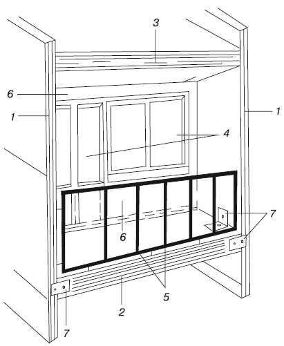 2. Измерьте размеры балкона