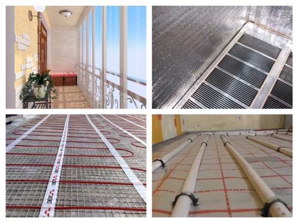 3. Укладка теплого пола