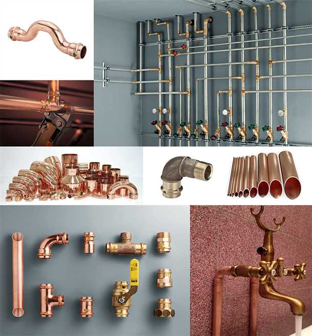 Преимущества медных труб: