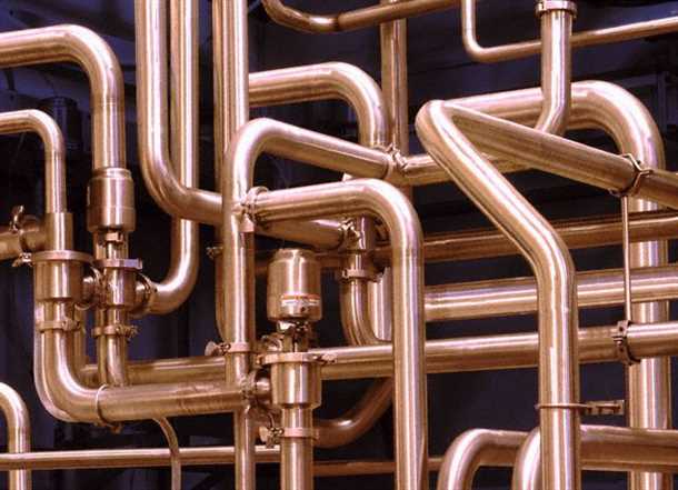 Применение медной трубы для водоснабжения