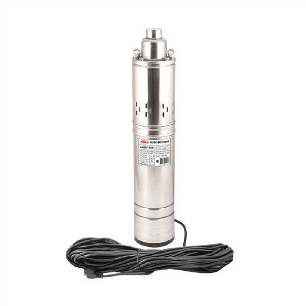 Преимущества погружных насосов