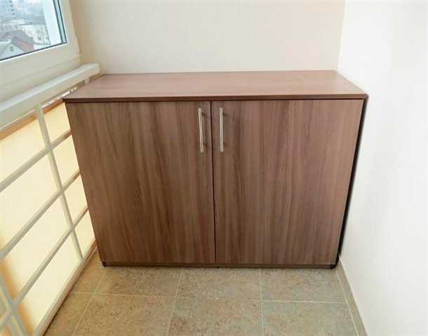 Место хранения на балконе