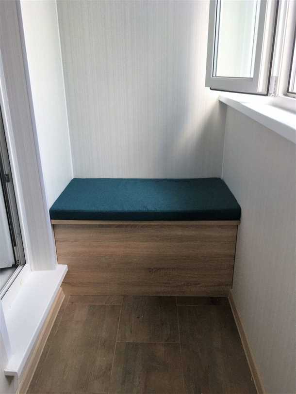 Современные тенденции в использовании тумбы на балконе