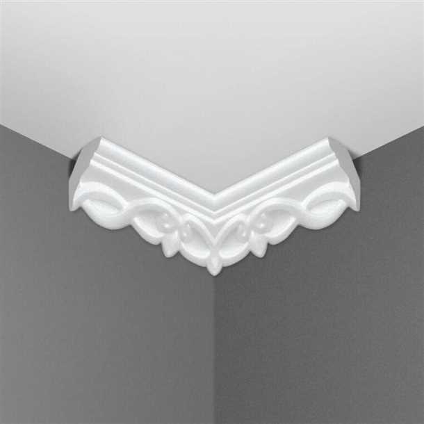 Шаги установки уголков для потолочного плинтуса