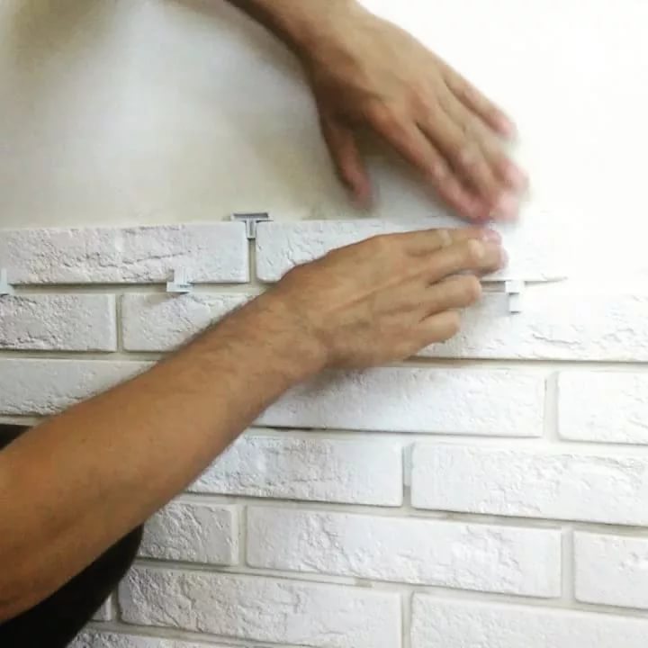 Укладка декоративного камня на стену видео