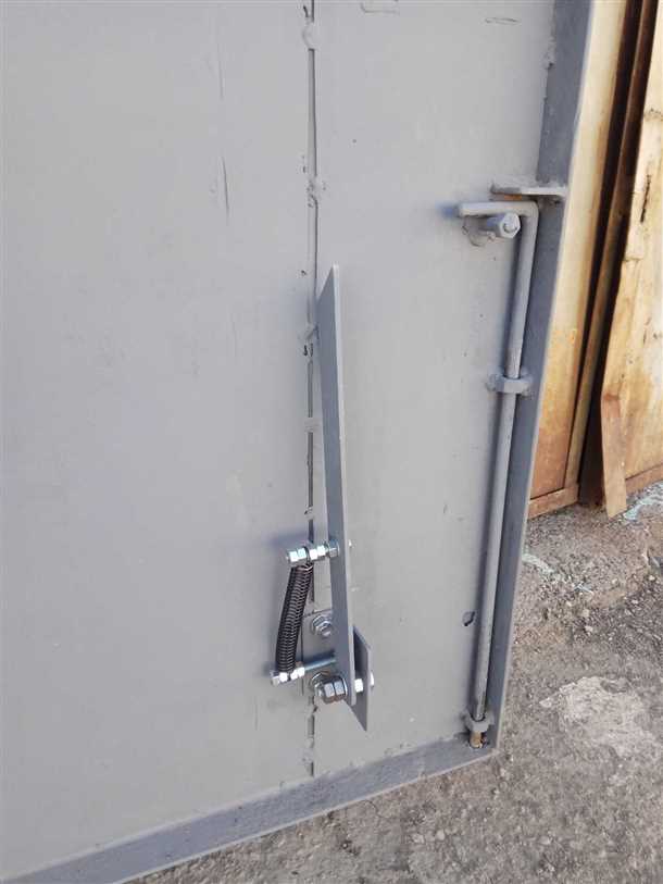 Подготовка поверхности для установки упоров