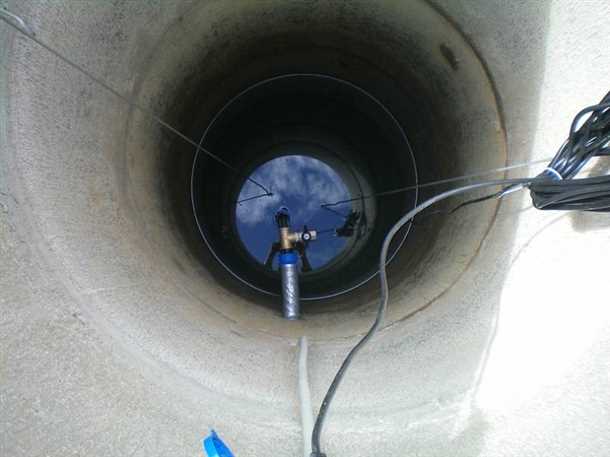 Измерение глубины колодца