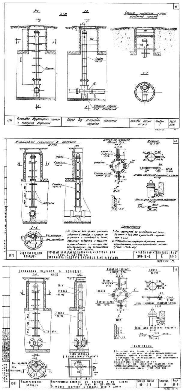 Поддержка и обслуживание гидранта