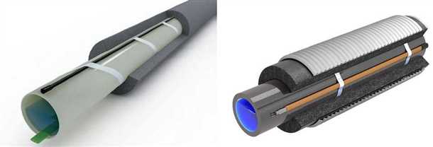 1. Утепление труб