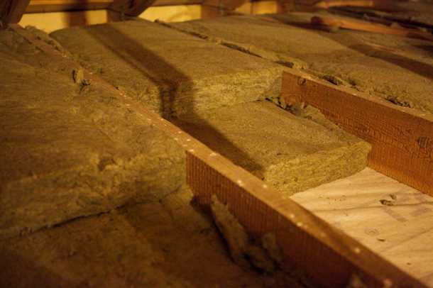 Монтаж минеральной ваты