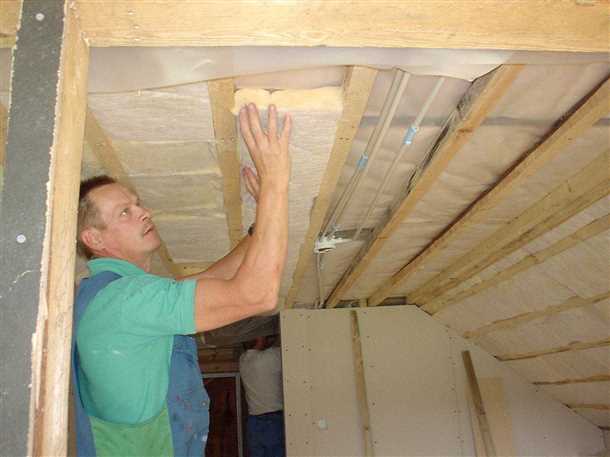 Утепление потолка