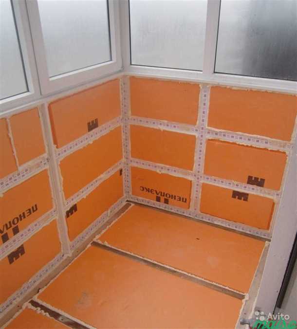 Полистирол бетон: утепление балкона при помощи плит из пенополистирола