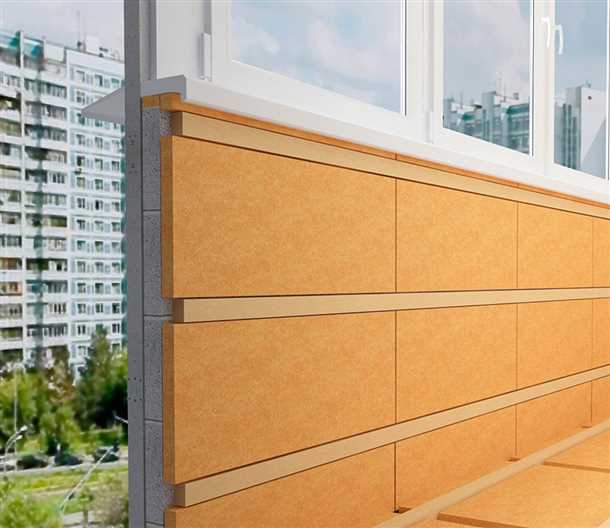 Утепление балкона пенополиуретановыми плитами с клеевым слоем