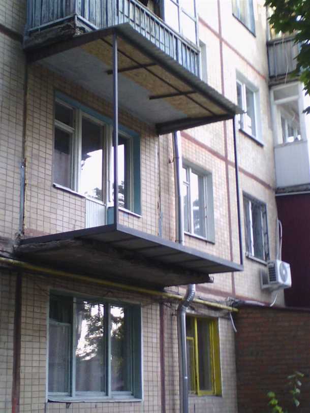 Увеличение балкона в хрущевке Увеличение балкона в хрущевке