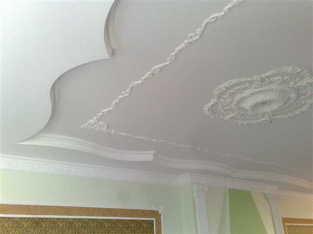 Узоры из гипсокартона на потолке