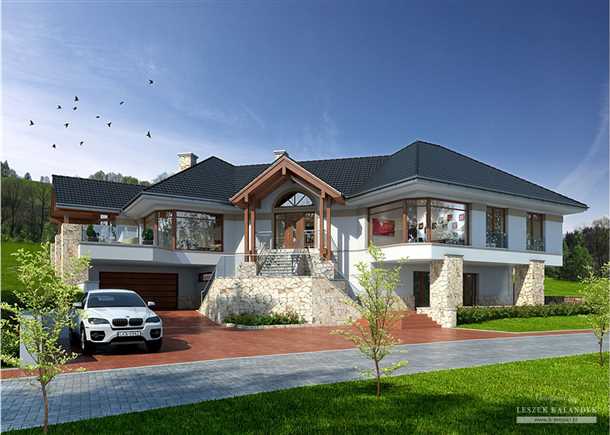 Различные типы цокольных этажей