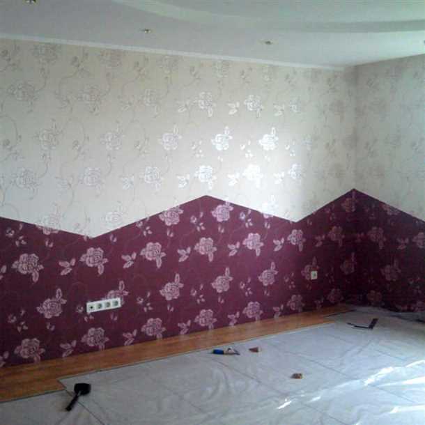 Способ 2: Вертикальная поклейка